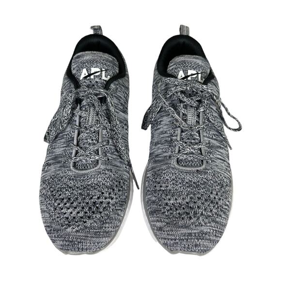 APL Women's TechLoom Pro Sneaker 9.5 Heather Grey Workout Running Athletic Shoe - Picture 2 of 6